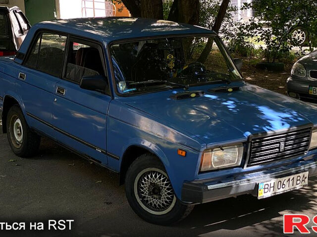 Синий ВАЗ 2107, объемом двигателя 1.5 л и пробегом 0 тыс. км за 1300 $, фото 1 на Automoto.ua