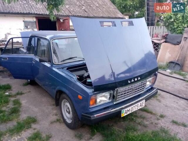 Синій ВАЗ 2107, об'ємом двигуна 1.5 л та пробігом 130 тис. км за 1500 $, фото 3 на Automoto.ua