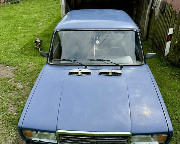 Синий ВАЗ 2107, объемом двигателя 1.5 л и пробегом 75 тыс. км за 1500 $, фото 8 на Automoto.ua