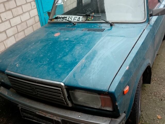 Синий ВАЗ 2107, объемом двигателя 1.6 л и пробегом 90 тыс. км за 477 $, фото 2 на Automoto.ua