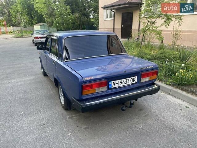 Синий ВАЗ 2107, объемом двигателя 1.5 л и пробегом 70 тыс. км за 3000 $, фото 2 на Automoto.ua