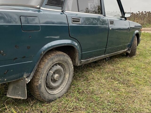 Синий ВАЗ 2107, объемом двигателя 1.5 л и пробегом 77 тыс. км за 1000 $, фото 2 на Automoto.ua