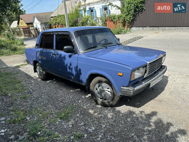 Синій ВАЗ 2107, об'ємом двигуна 1.6 л та пробігом 62 тис. км за 2800 $, фото 1 на Automoto.ua