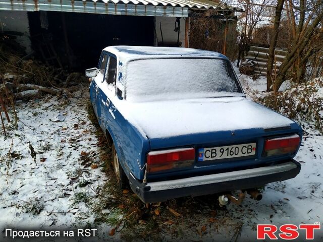 Синий ВАЗ 2107, объемом двигателя 1.6 л и пробегом 85 тыс. км за 500 $, фото 3 на Automoto.ua