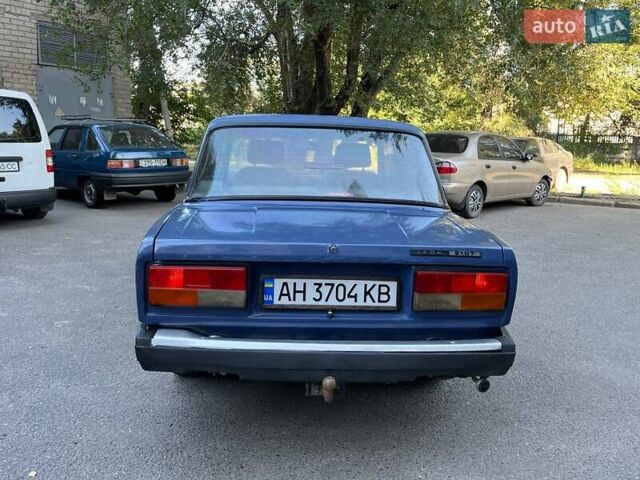 Синий ВАЗ 2107, объемом двигателя 1.6 л и пробегом 324 тыс. км за 1100 $, фото 6 на Automoto.ua