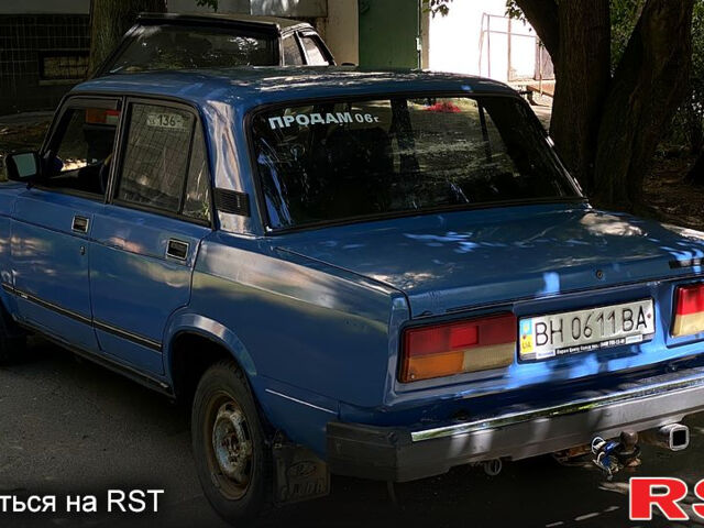 Синий ВАЗ 2107, объемом двигателя 1.5 л и пробегом 0 тыс. км за 1300 $, фото 3 на Automoto.ua