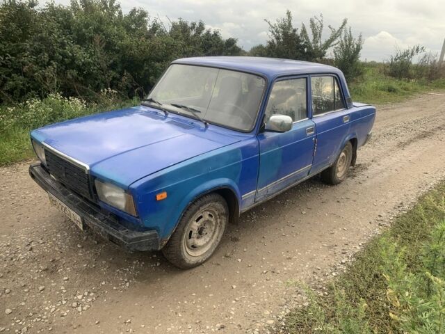 ВАЗ 2107 2006 в Бучаче на Automoto.ua Синий ВАЗ 2107, объемом двигателя 1.5 л и пробегом 57 тыс. км за 750 $, фото 1 на Automoto.ua