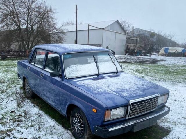 Синій ВАЗ 2107, об'ємом двигуна 1.5 л та пробігом 180 тис. км за 663 $, фото 2 на Automoto.ua