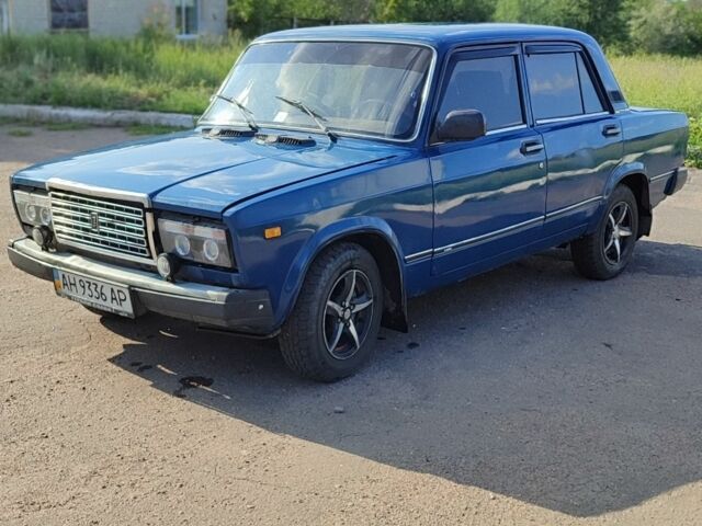 Синій ВАЗ 2107, об'ємом двигуна 0 л та пробігом 187 тис. км за 1102 $, фото 2 на Automoto.ua