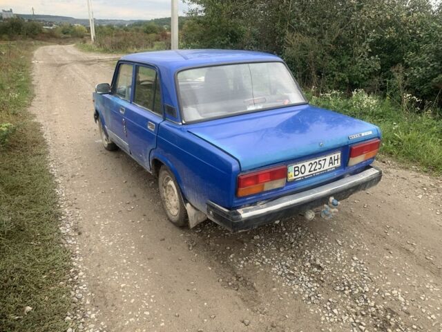 ВАЗ 2107 2006 в Бучаче на Automoto.ua Синий ВАЗ 2107, объемом двигателя 1.5 л и пробегом 57 тыс. км за 750 $, фото 2 на Automoto.ua