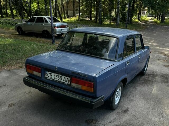 Синій ВАЗ 2107, об'ємом двигуна 1.5 л та пробігом 100 тис. км за 888 $, фото 3 на Automoto.ua