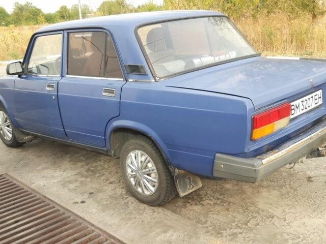 Синий ВАЗ 2107, объемом двигателя 1.5 л и пробегом 126 тыс. км за 1400 $, фото 4 на Automoto.ua