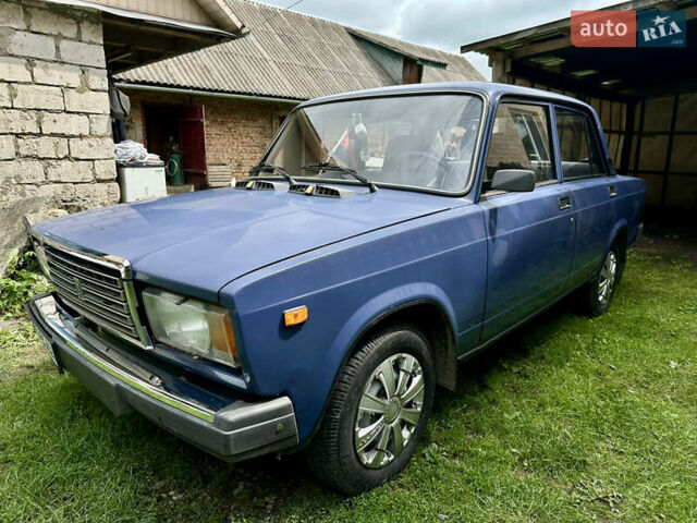 Синий ВАЗ 2107, объемом двигателя 1.5 л и пробегом 75 тыс. км за 1500 $, фото 7 на Automoto.ua