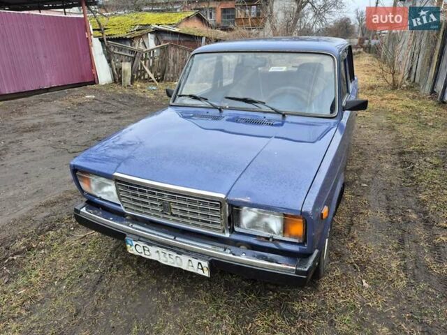 Синий ВАЗ 2107, объемом двигателя 1.5 л и пробегом 100 тыс. км за 950 $, фото 13 на Automoto.ua