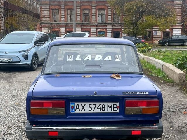 ВАЗ 2107 2006 в Харькове на Automoto.ua Синий ВАЗ 2107, объемом двигателя 1.5 л и пробегом 200 тыс. км за 1000 $, фото 1 на Automoto.ua