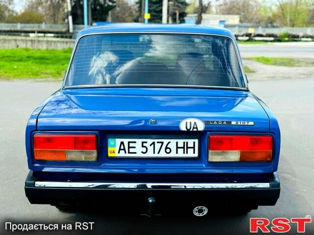 Синий ВАЗ 2107, объемом двигателя 1.5 л и пробегом 87 тыс. км за 1950 $, фото 5 на Automoto.ua