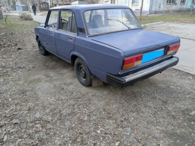 Синий ВАЗ 2107, объемом двигателя 0 л и пробегом 125 тыс. км за 1084 $, фото 3 на Automoto.ua