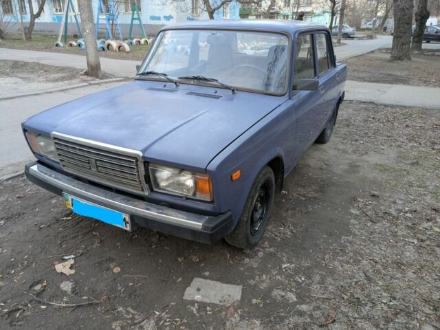Синий ВАЗ 2107, объемом двигателя 0 л и пробегом 125 тыс. км за 1084 $, фото 1 на Automoto.ua