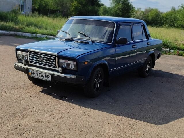 Синій ВАЗ 2107, об'ємом двигуна 0 л та пробігом 187 тис. км за 1102 $, фото 1 на Automoto.ua
