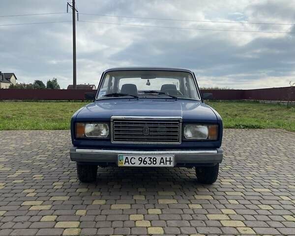 Синий ВАЗ 2107, объемом двигателя 1.5 л и пробегом 140 тыс. км за 1000 $, фото 7 на Automoto.ua