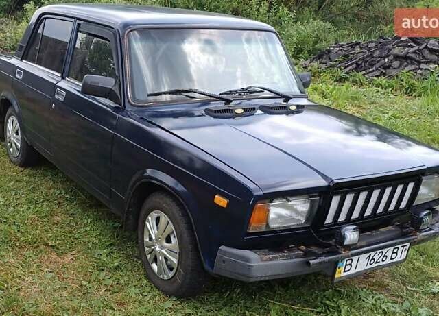 Синій ВАЗ 2107, об'ємом двигуна 1 л та пробігом 130 тис. км за 2200 $, фото 2 на Automoto.ua