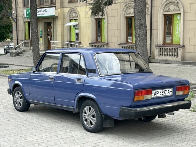 Синий ВАЗ 2107, объемом двигателя 0 л и пробегом 100 тыс. км за 1350 $, фото 2 на Automoto.ua