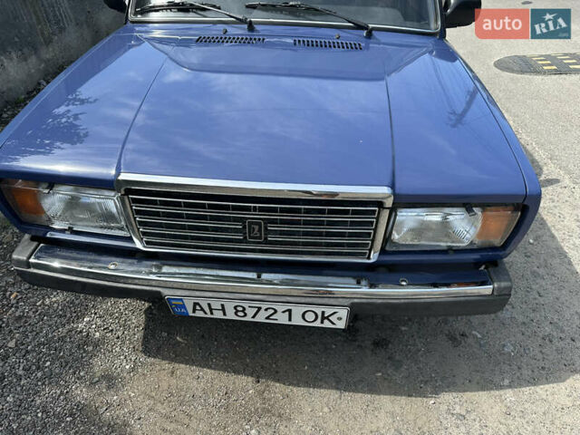 Синій ВАЗ 2107, об'ємом двигуна 1.6 л та пробігом 62 тис. км за 2800 $, фото 11 на Automoto.ua