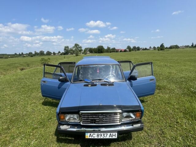 Синий ВАЗ 2107, объемом двигателя 1.5 л и пробегом 64 тыс. км за 850 $, фото 5 на Automoto.ua