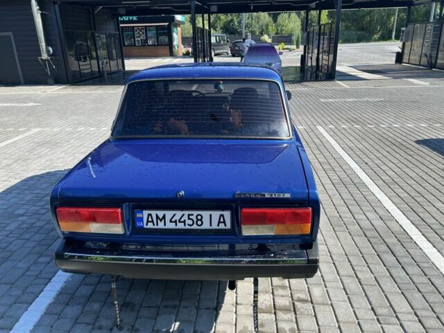 Синий ВАЗ 2107, объемом двигателя 1.5 л и пробегом 3 тыс. км за 1350 $, фото 7 на Automoto.ua