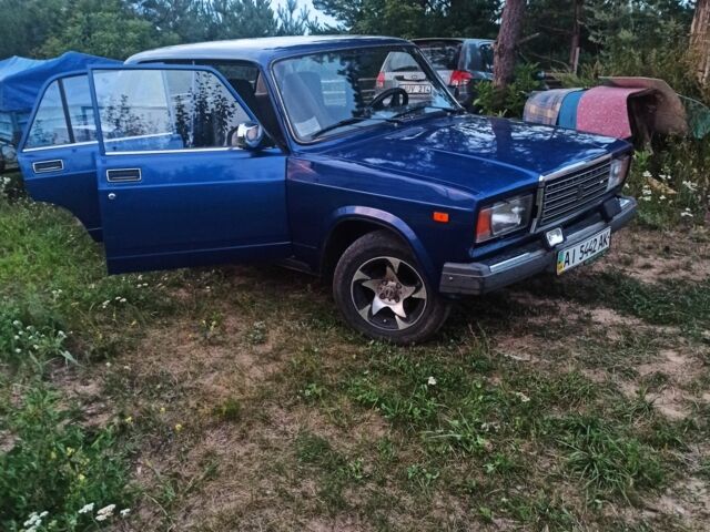 Синій ВАЗ 2107, об'ємом двигуна 1.4 л та пробігом 120 тис. км за 1064 $, фото 6 на Automoto.ua