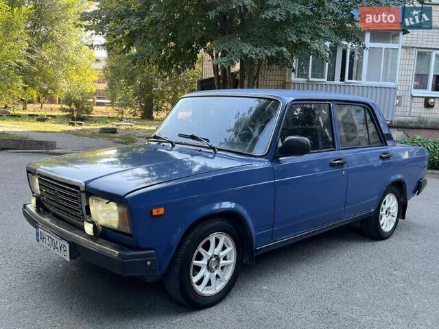 Синий ВАЗ 2107, объемом двигателя 1.6 л и пробегом 324 тыс. км за 1100 $, фото 2 на Automoto.ua