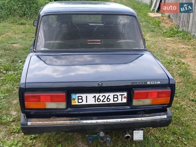 Синій ВАЗ 2107, об'ємом двигуна 1 л та пробігом 130 тис. км за 2200 $, фото 3 на Automoto.ua