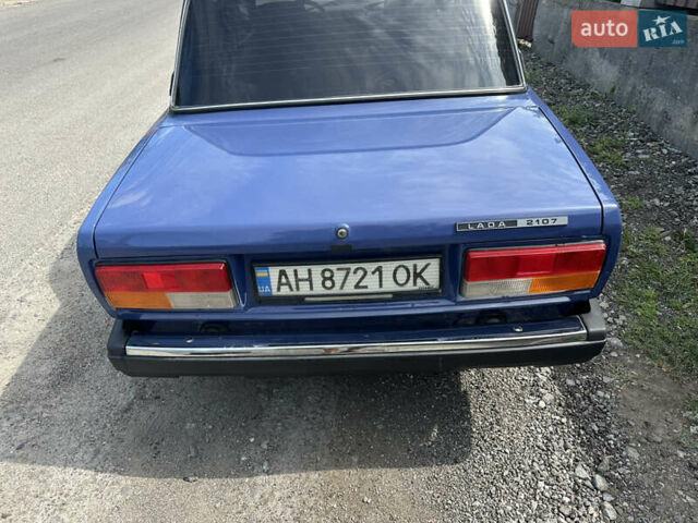 Синій ВАЗ 2107, об'ємом двигуна 1.6 л та пробігом 62 тис. км за 2800 $, фото 4 на Automoto.ua