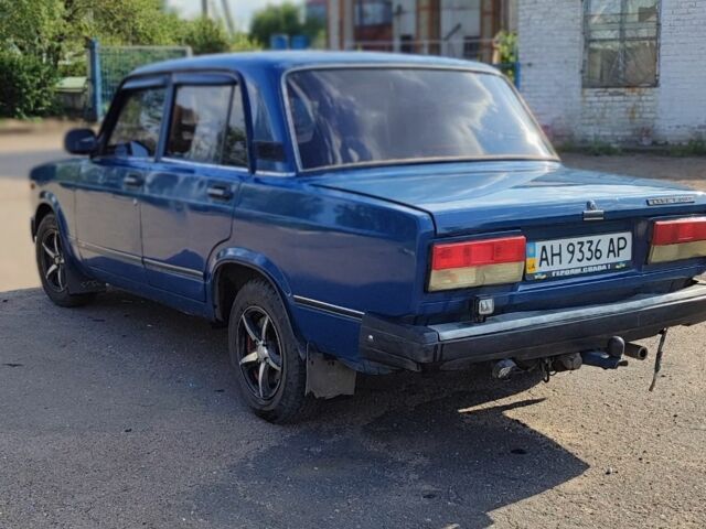 Синій ВАЗ 2107, об'ємом двигуна 0 л та пробігом 187 тис. км за 1102 $, фото 3 на Automoto.ua