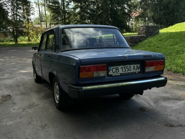 Синій ВАЗ 2107, об'ємом двигуна 1.5 л та пробігом 100 тис. км за 888 $, фото 4 на Automoto.ua