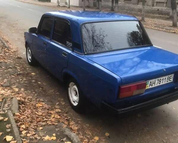 Синій ВАЗ 2107, об'ємом двигуна 1.6 л та пробігом 200 тис. км за 676 $, фото 1 на Automoto.ua