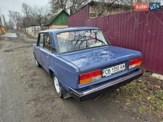 Синий ВАЗ 2107, объемом двигателя 1.5 л и пробегом 100 тыс. км за 950 $, фото 6 на Automoto.ua