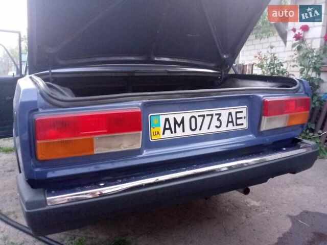 Синій ВАЗ 2107, об'ємом двигуна 1.5 л та пробігом 130 тис. км за 1500 $, фото 1 на Automoto.ua