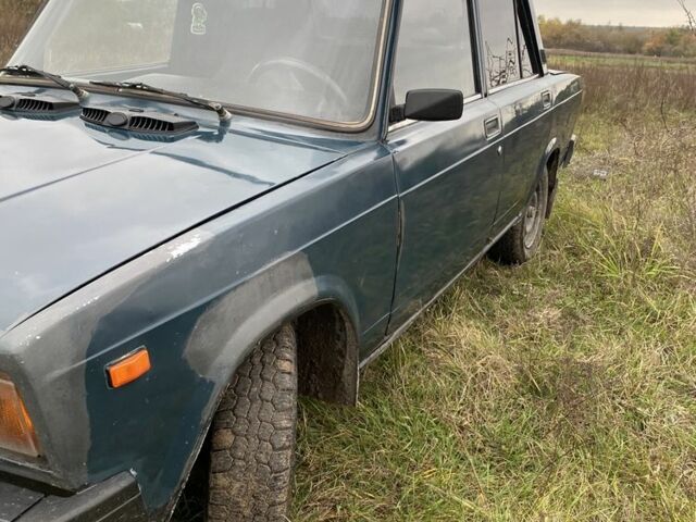 Синий ВАЗ 2107, объемом двигателя 1.5 л и пробегом 77 тыс. км за 1000 $, фото 6 на Automoto.ua