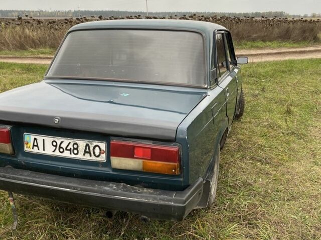 Синий ВАЗ 2107, объемом двигателя 1.5 л и пробегом 77 тыс. км за 1000 $, фото 4 на Automoto.ua
