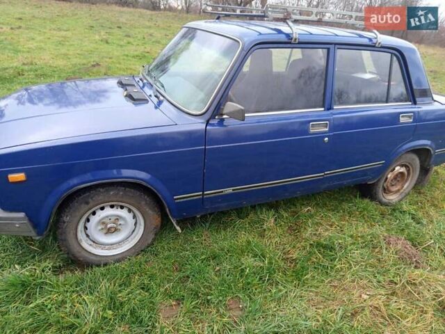 Синий ВАЗ 2107, объемом двигателя 1.5 л и пробегом 80 тыс. км за 1200 $, фото 10 на Automoto.ua