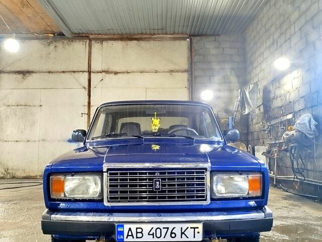 Синий ВАЗ 2107, объемом двигателя 1.5 л и пробегом 117 тыс. км за 1500 $, фото 4 на Automoto.ua