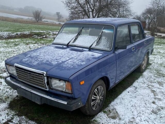Синій ВАЗ 2107, об'ємом двигуна 1.5 л та пробігом 180 тис. км за 663 $, фото 1 на Automoto.ua