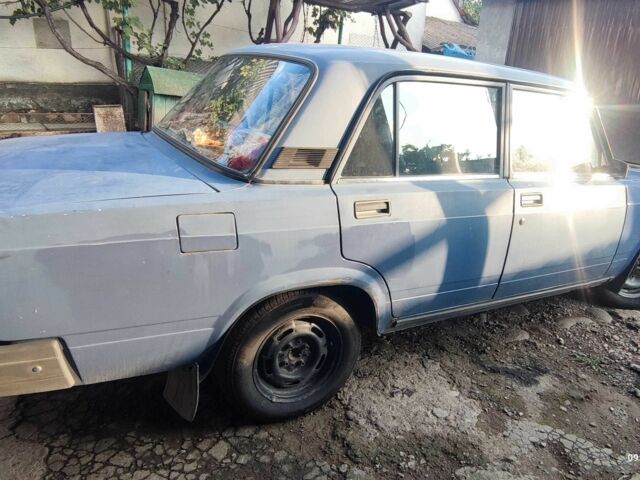 Синий ВАЗ 2107, объемом двигателя 1.7 л и пробегом 76 тыс. км за 1700 $, фото 13 на Automoto.ua