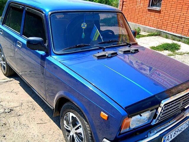 Синий ВАЗ 2107, объемом двигателя 1.5 л и пробегом 63 тыс. км за 2000 $, фото 1 на Automoto.ua