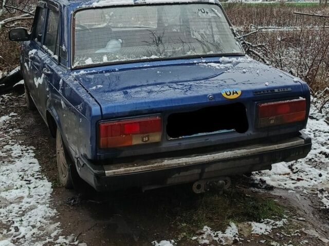 Синий ВАЗ 2107, объемом двигателя 0 л и пробегом 81 тыс. км за 1100 $, фото 1 на Automoto.ua