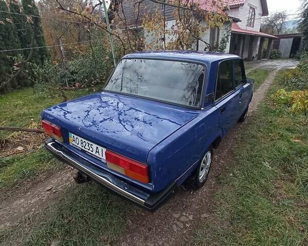 Синій ВАЗ 2107, об'ємом двигуна 1.6 л та пробігом 340 тис. км за 1000 $, фото 9 на Automoto.ua