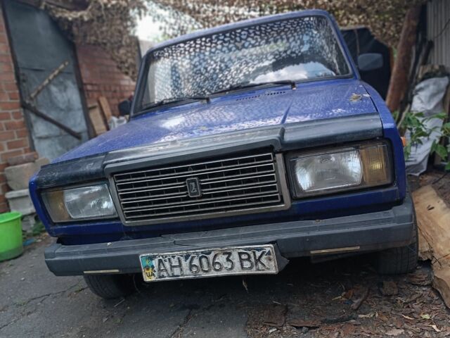 Синий ВАЗ 2107, объемом двигателя 0 л и пробегом 26 тыс. км за 960 $, фото 2 на Automoto.ua