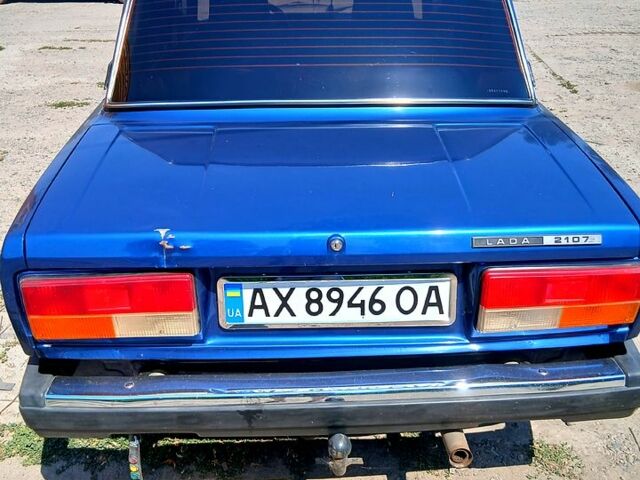 Синий ВАЗ 2107, объемом двигателя 1.5 л и пробегом 63 тыс. км за 2000 $, фото 3 на Automoto.ua