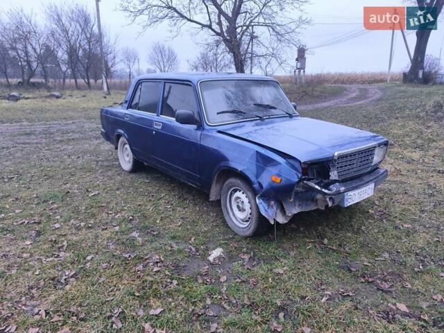 Синій ВАЗ 2107, об'ємом двигуна 1.45 л та пробігом 170 тис. км за 850 $, фото 2 на Automoto.ua